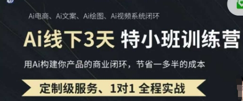 AI实操培训第20-21期线下，0基础保姆级教程，3月最新整理，企业获客、降本增效、打造超级个体-极速网创