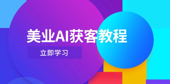 （14536期）美业AI获客教程，用Deepseek+数字人，轻松玩转抖音直播间-极速网创
