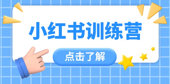 （14545期）小红书训练营，助小白入门，掌握技巧变达人，课程实操又全面（12节课）-极速网创