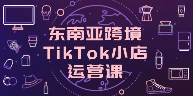 （14390期）东南亚跨境TikTok小店运营课，掌握店铺设置与流量转化核心技巧-极速网创