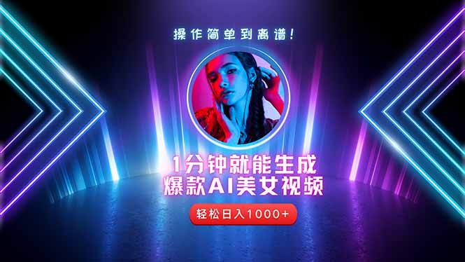 （14702期）2025年最强副业：用AI做短视频，从零开始打造爆款账号！-极速网创