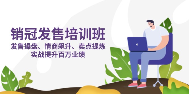 （14203期）销冠 发售培训班：发售 操盘+情商 飙升+卖点 提炼，实战提升百万业绩-极速网创