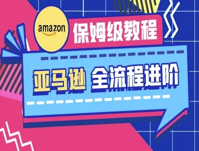 亚马逊保姆级全流程实操教程-跨境电商教程-极速网创
