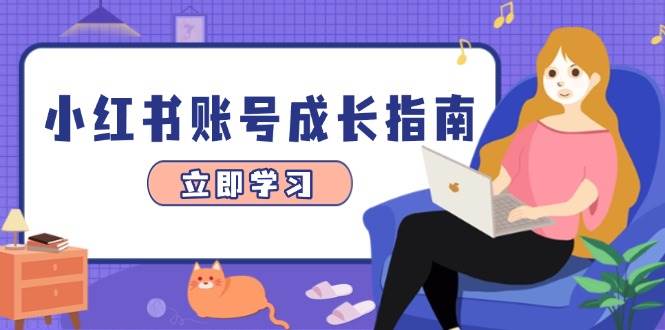 小红书账号成长指南，爆款选题+精准定位+数据分析，系统提升账号变现能力-极速网创