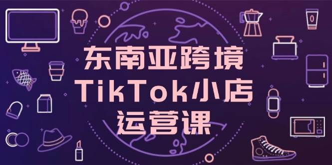 东南亚跨境TikTok小店运营课，掌握店铺设置与流量转化核心技巧-极速网创