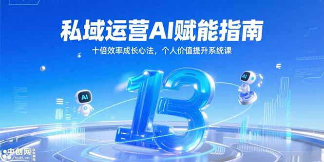 （15176期）私域运营AI赋能指南，十倍效率成长心法，个人价值提升系统课-极速网创