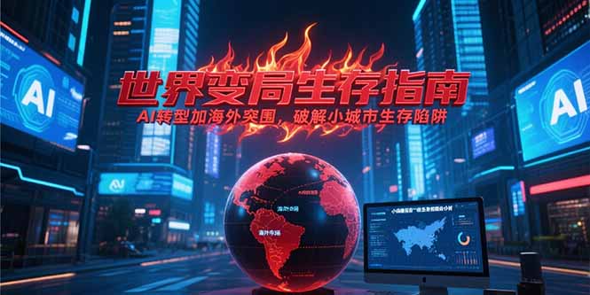 （15220期）付费文章《世界变局生存指南，AI转型加海外突围，破解小城市生存陷阱》-极速网创
