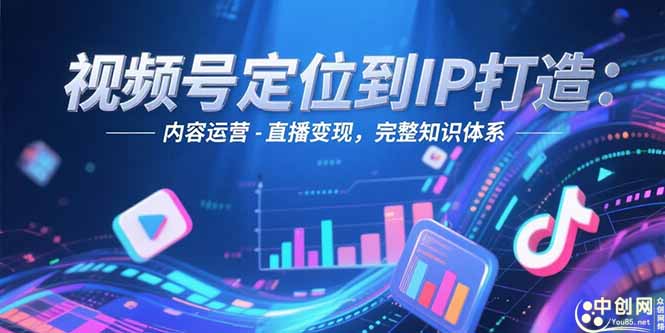（15173期）视频号定位到IP打造：账号搭建-内容运营-直播变现，完整知识体系-极速网创