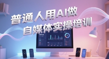 普通一个人用AI做自媒体，助你轻松开启AI自媒体创作之路-极速网创