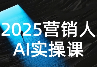2025营销人Al实操课，AI营销抢跑实战，从Prompt到方案，效率碾压同行-极速网创