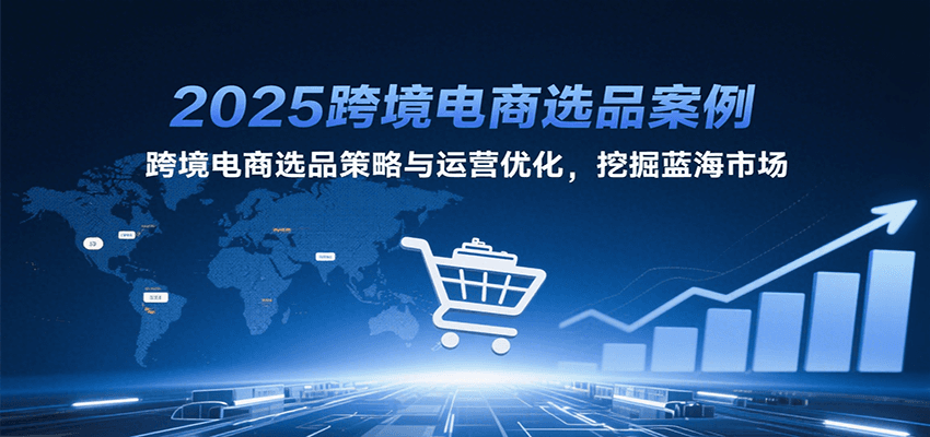 2025跨境电商选品案例，跨境电商选品策略与运营优化，挖掘蓝海市场-极速网创