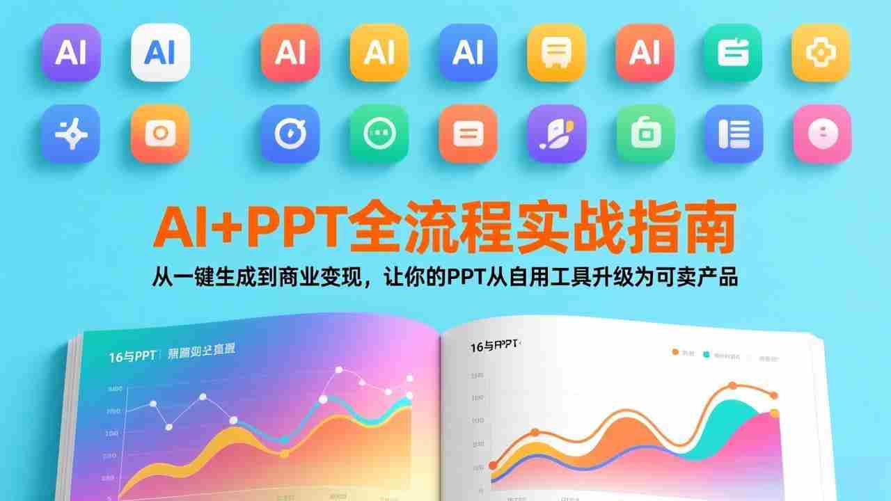 （17565期）AI+PPT全流程实战指南：从一键生成到商业变现，让你的PPT从自用工具升级为可卖产品-极速网创