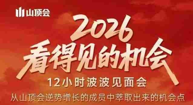2026看得见的机会，剖析十几个实战案例，可直接抄作业，再优化迭代，内容超全，干货满满-极速网创