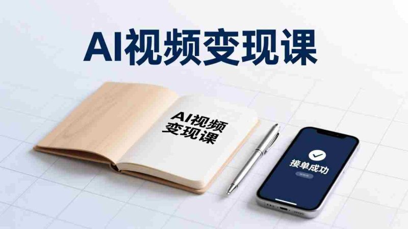 (17065期)AI视频变现课,学完即可创作短片、接商单,实现副业增收,单项目报价可达千元-极速网创
