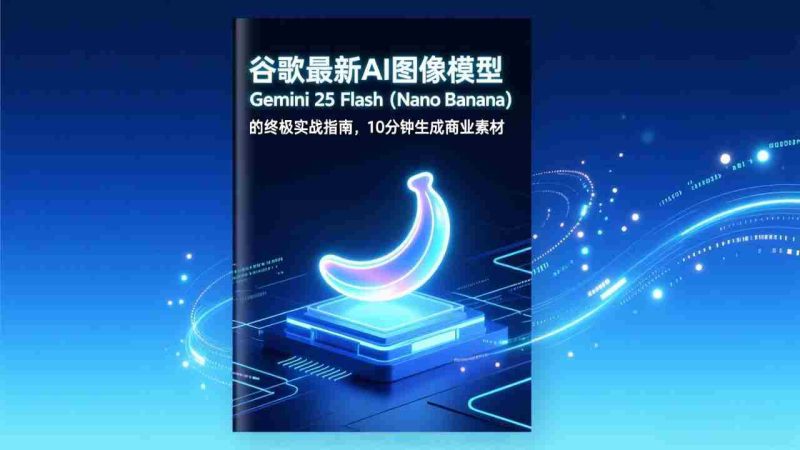 （17111期）谷歌最新AI图像模型Gemini 2.5 Flash（Nano Banana）的终极实战指南，10分钟生成商业素材-极速网创