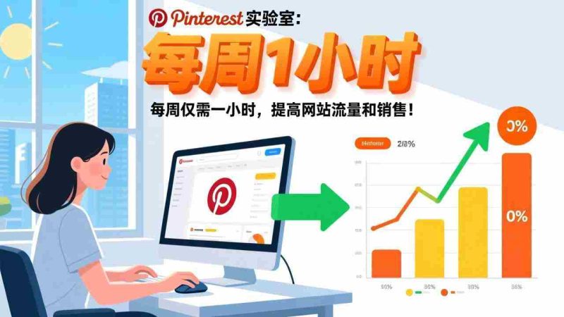 （17505期）Pinterest实验室：每周仅需一小时，提高网站流量和销售！-极速网创