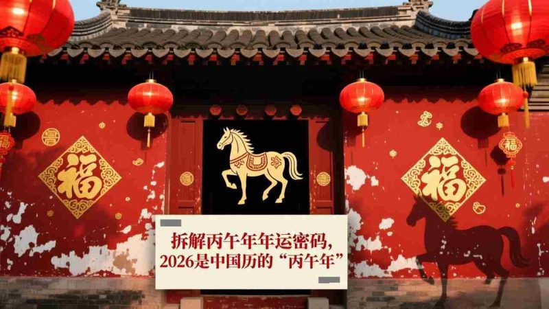 （17038期）付费文章：拆解丙午年年运密码，2026是中国历的“丙午年”-极速网创