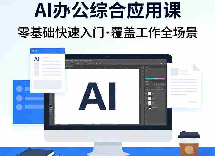 AI办公综合应用课，零基础快速入门，覆盖了工作中各种应用场景-极速网创