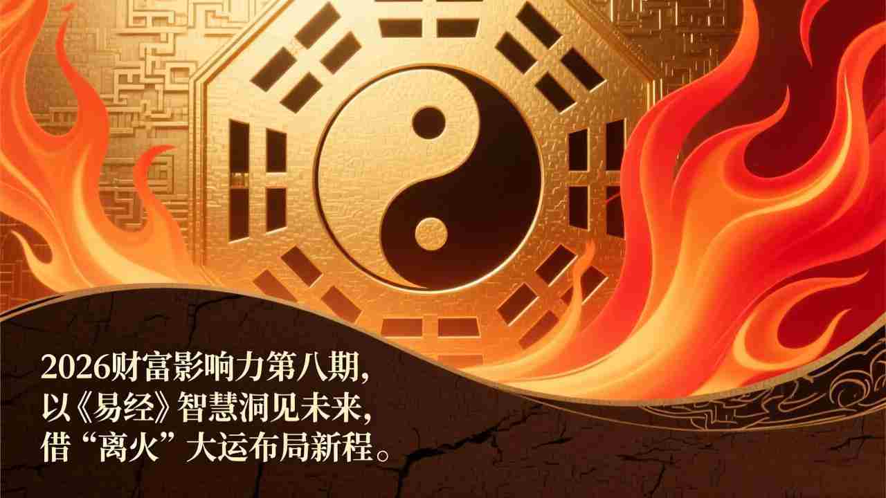 （17418期）2026财富影响力第八期，以《易经》智慧洞见未来，借“离火”大运布局新程-极速网创
