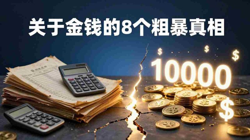 （18021期）付费文章：关于金钱的 8 个粗暴真相，彻底重塑你的赚钱思维与财富认知-极速网创